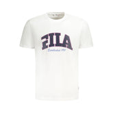 Fila White Cotton Men T-Shirt -   -  Fila.